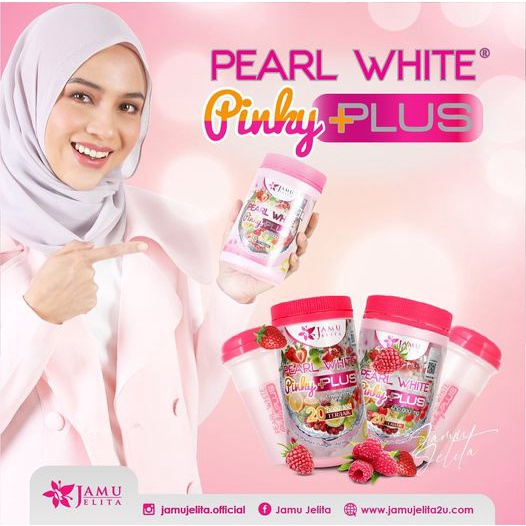 JAMU JELITA PEARL WHITE PINKY PLUS 1KG 400G Shopee Malaysia