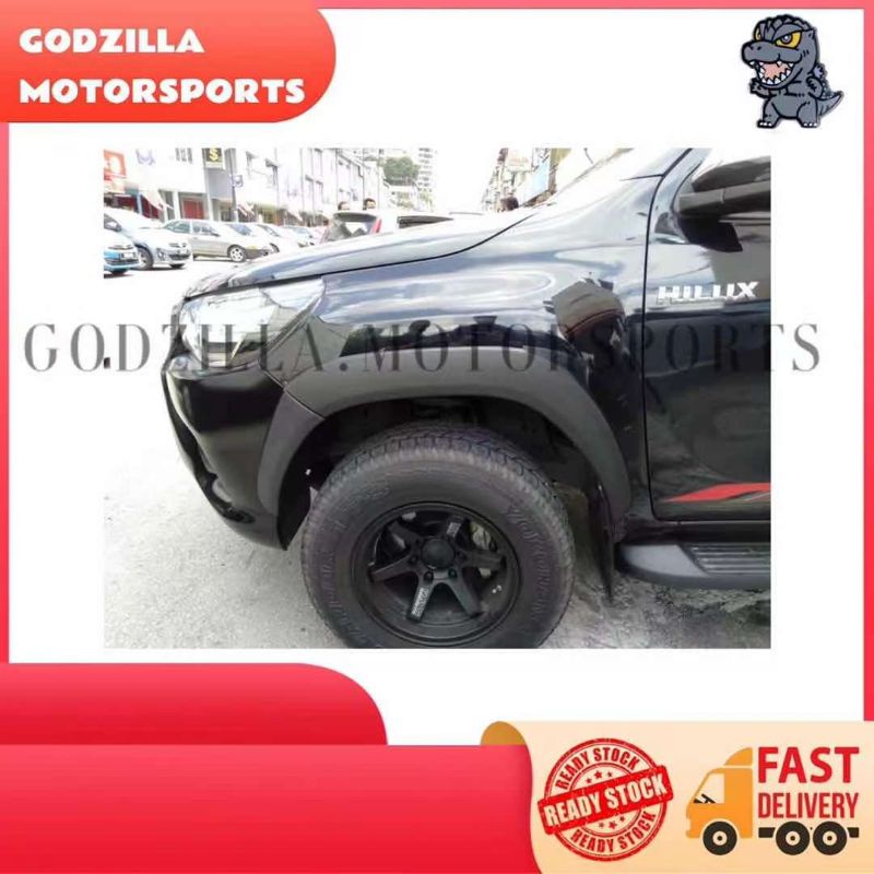 Toyota Hilux Revo Rocco Oem Fender Flares Slim Small Fender Arch