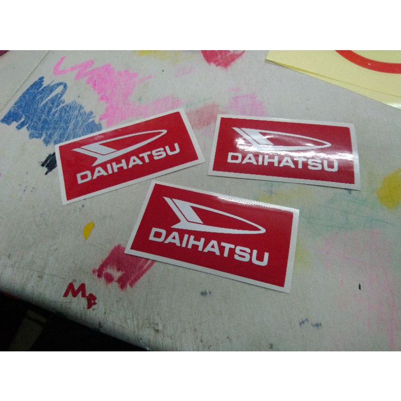 Sticker Daihatsu Logo Shopee Malaysia