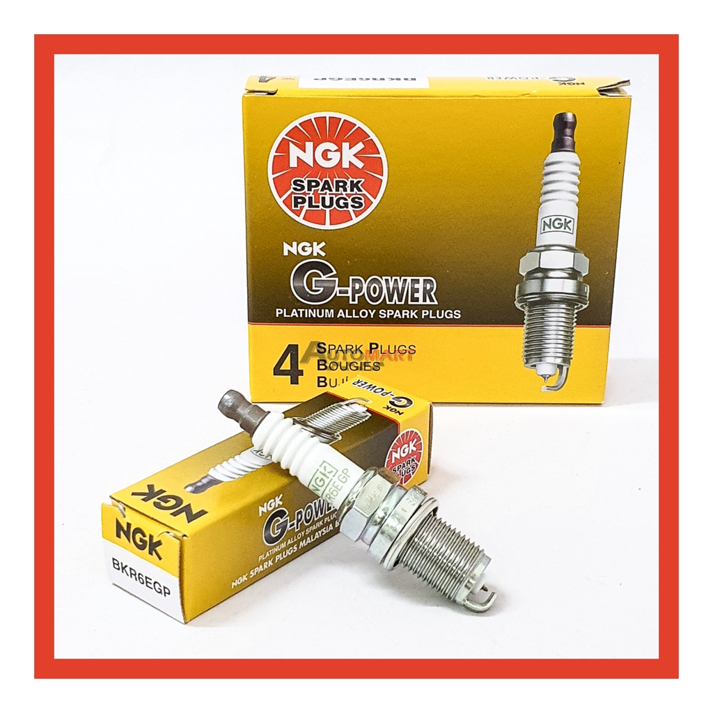 Original Ngk G Power Spark Plug Bkr Egp Perodua Myvi Viva Kelisa Kenari