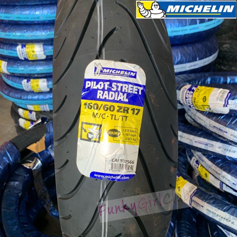 Michelin Pilot Street Radial Zr Tubeless Tyre Zr