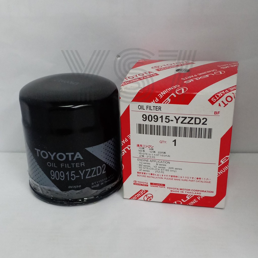 Toyota Oil Filter Yzzd For Hilux Innova Fortuner Hiace Alphard