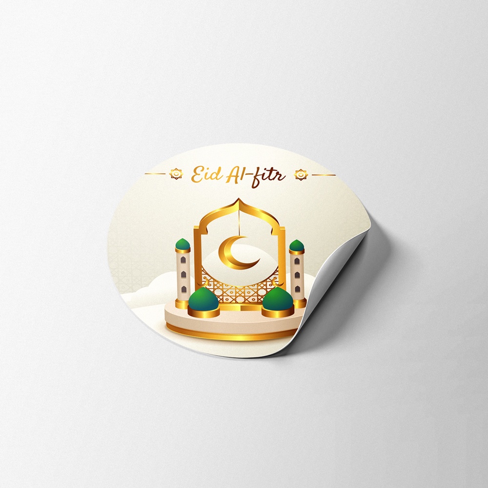 Readystock Sticker Raya Hari Raya Aidilfitri Sticker Ramadan Kareem