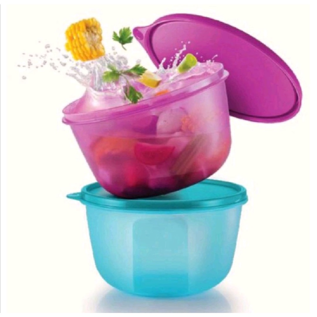 Tupperware Modular Bowl 2L 2 Pcs Shopee Malaysia