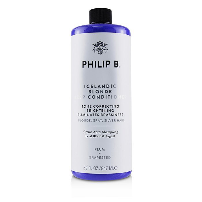 PHILIP B Icelandic Blonde Deep Conditioner Tone Correctin Shopee