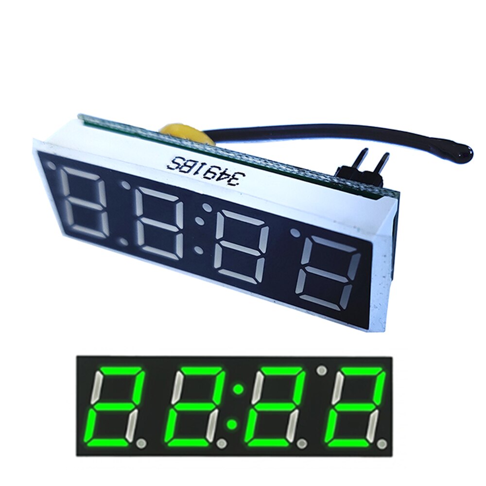 DS1302 RX8025T DS3231N 3 In 1 LED Digital Clock Temperature Voltage