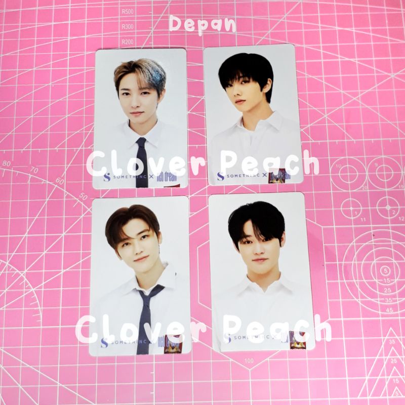 Photocard Pc Somethinc X Nct Dream Jaemin Chenle Jisung Renjun Shopee