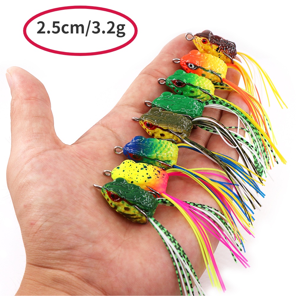 Umpan Casting Katak Soft Frog Lure Cm G New Small Soft Thunder