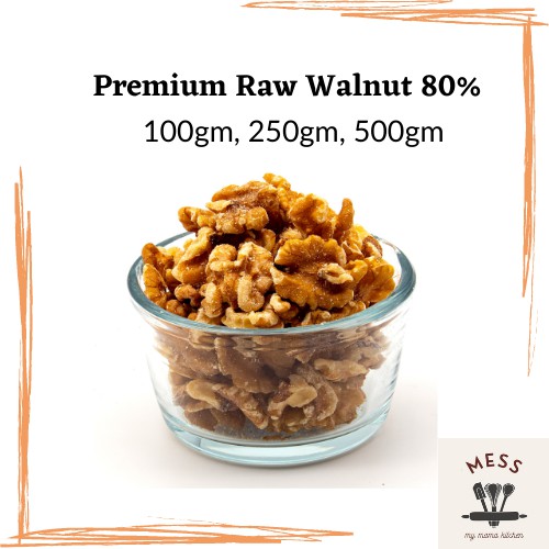 Raw Walnut Kacang Walnut Kacang Otak Mentah 100gm 250gm 500gm