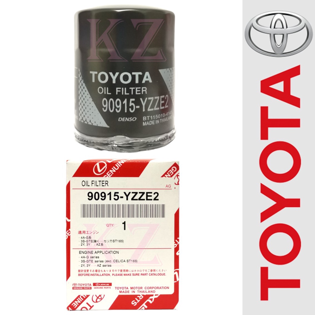 Original Toyota Oil Filter 90915 YZZE2 For Alphard Camry Vellfire