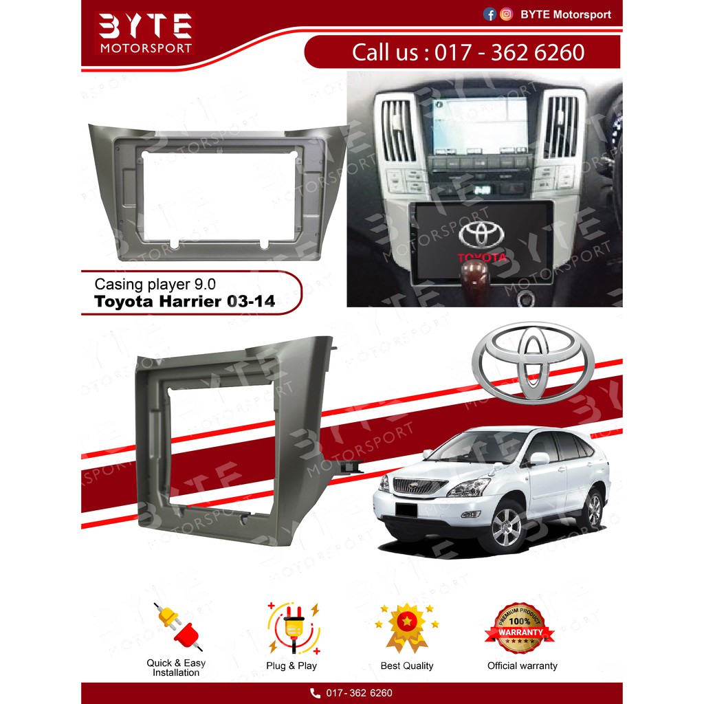 Vescus Android Toyota Harrier T L Android Player Foc