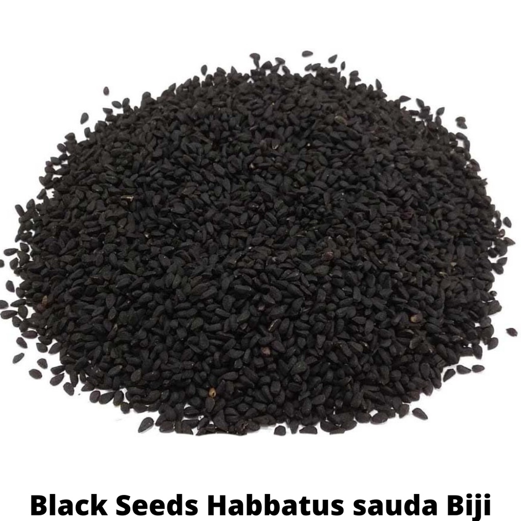 BIJI Habbatus Sauda Hitam Black Seeds Habbatus Sauda Organic Black