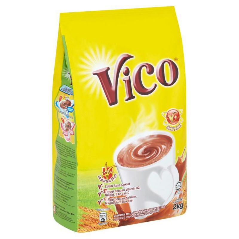 VICO Chocolate Malt Drink 2kg Shopee Malaysia