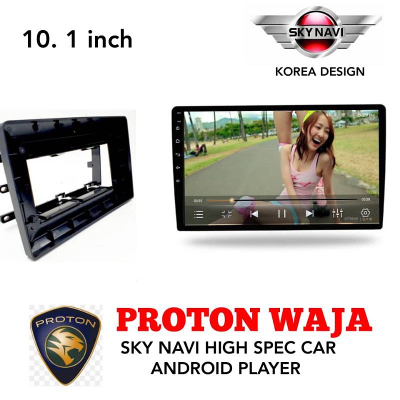 PROTON WAJA SKY NAVI HIGH SPEC CAR ANDROID PLAYER Shopee Malaysia