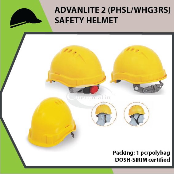 Proguard Advanlite Safety Helmet Shopee Malaysia