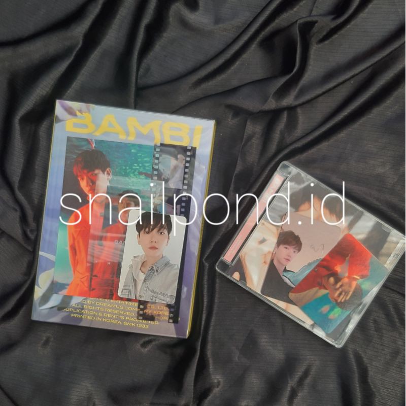 Fullset Album BAEKHYUN BAMBI PHOTOBOOK Jawel CASE VER Shopee