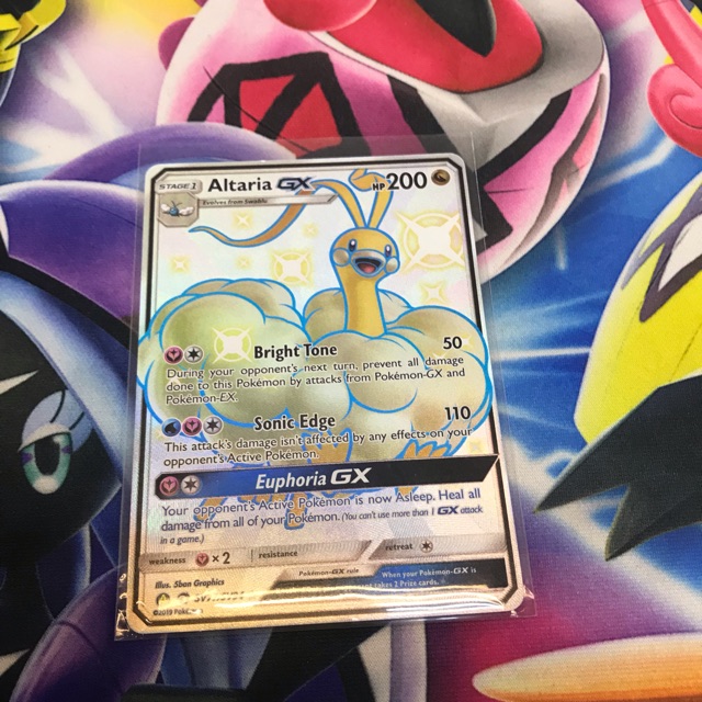 Pokemon Tcg Shiny Altaria Gx Shopee Malaysia