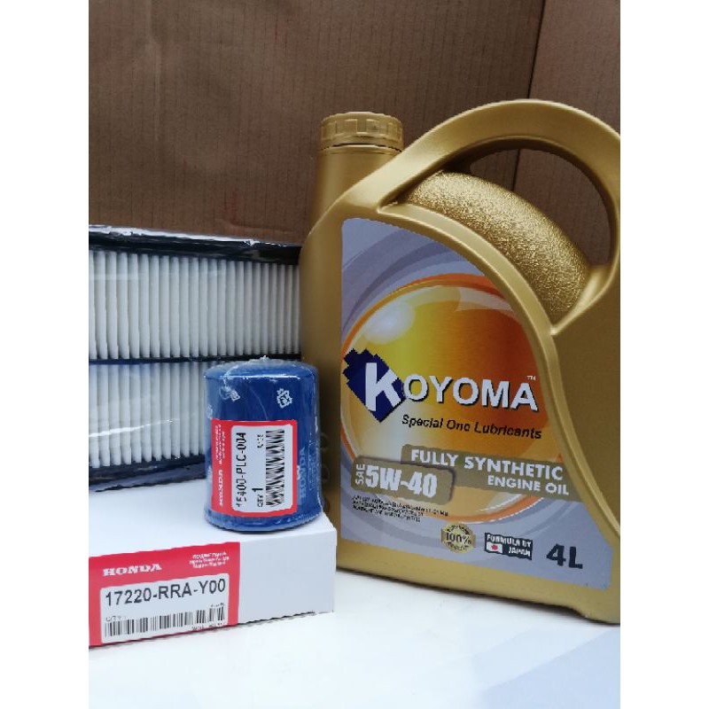 HONDA CIVIC FD SNB 2 0 2006y 2011y AIR FILTER OIL FILTER KOYOMA