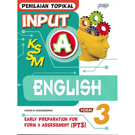 Penilaian Topikal INPUT A KSSM English Form 3 Shopee Malaysia