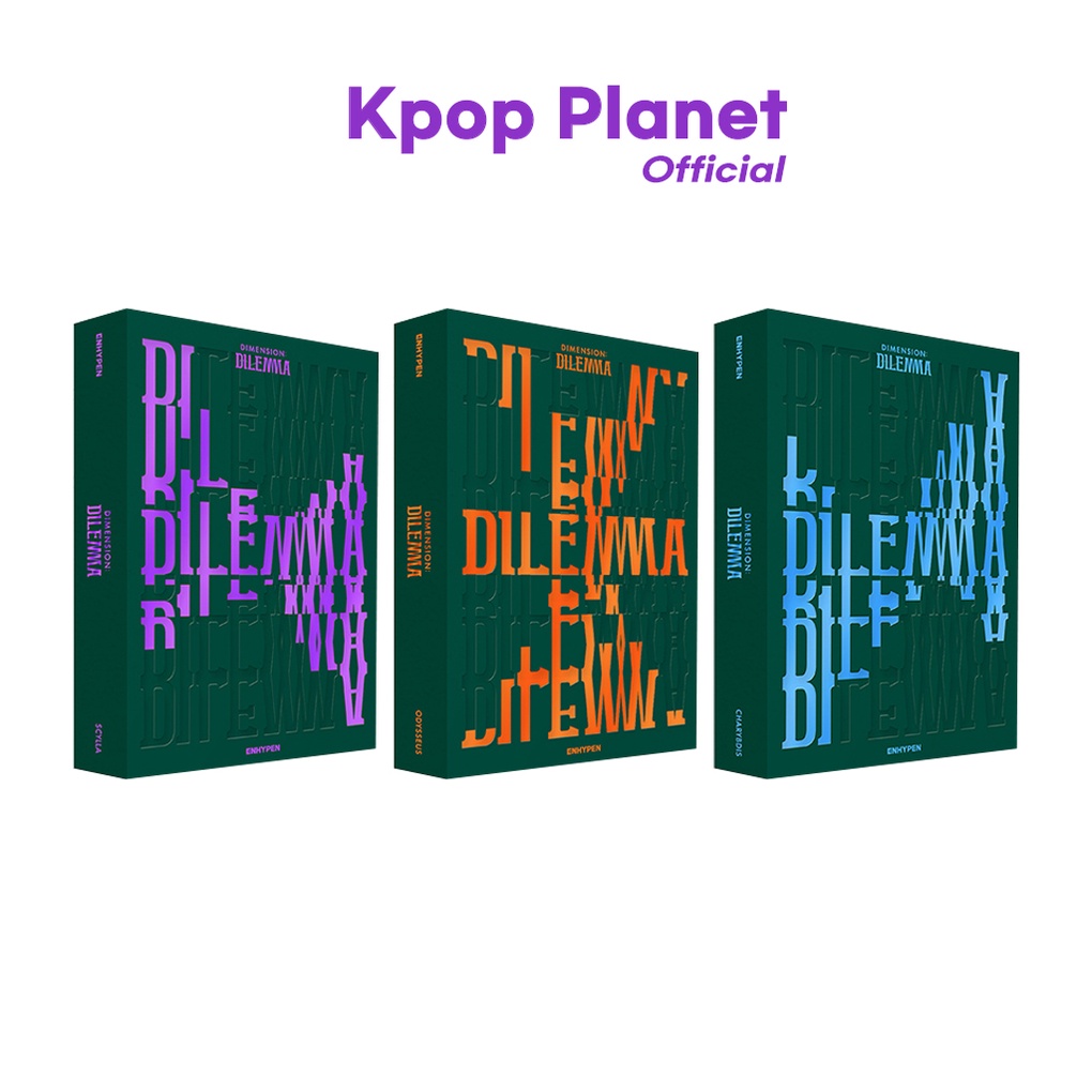 ENHYPEN 1st Studio Album DIMENSION DILEMMA Shopee Malaysia