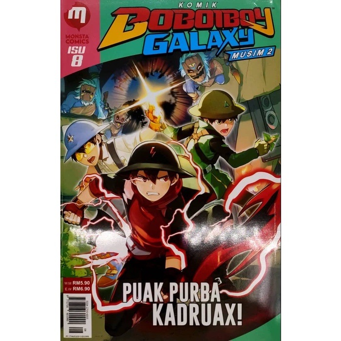 Animonsta Studios Komik Boboiboy Galaxy Isu 1 Isu 27 Komik