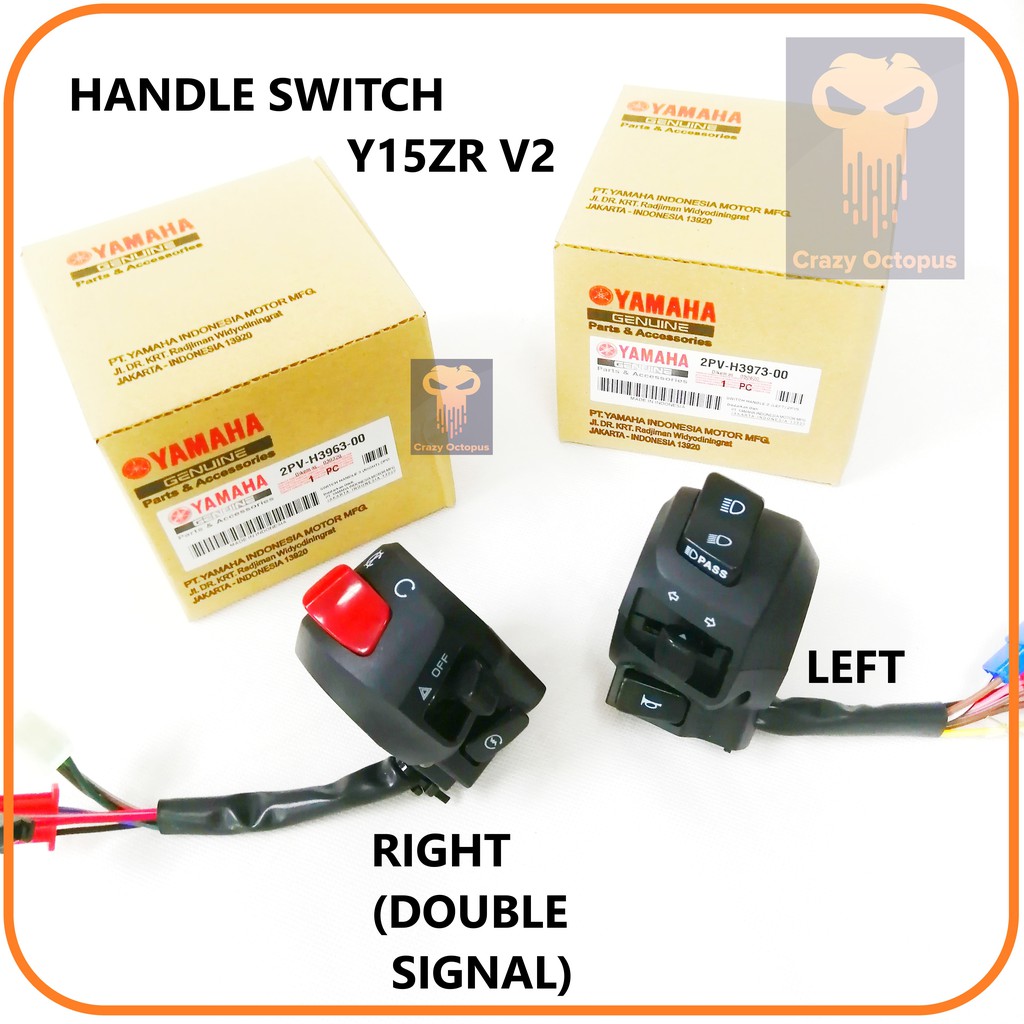 Handle Switch Y Zr Y Y Z V Kiri Kanan Left Right Lh Rh Yamaha