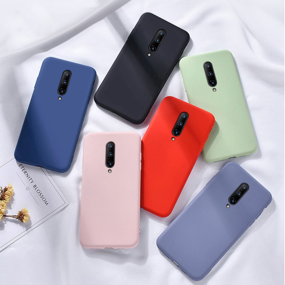 One Plus 7 Pro Oneplus 7Pro Soft Liquid Silicon Phone Cases For Oneplus