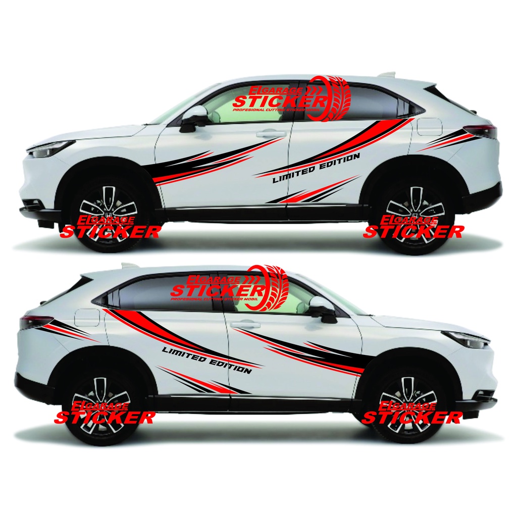 Honda Hrv Car Sticker Cutting Sticker Limited Edition Latest Hrv Car