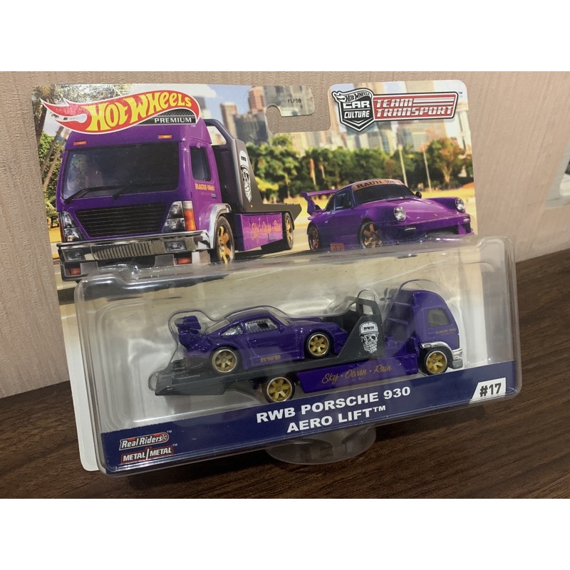 Hot Wheels Team Transport RWB Porsche 930 Aero Lift Shopee Malaysia