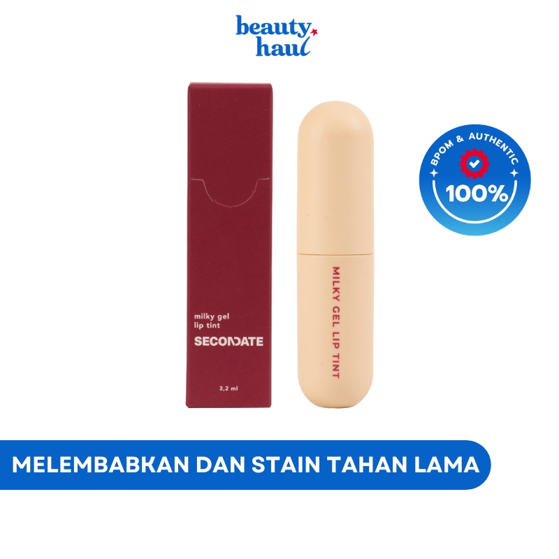 Secondate Milky Gel Lip Tint Shopee Malaysia