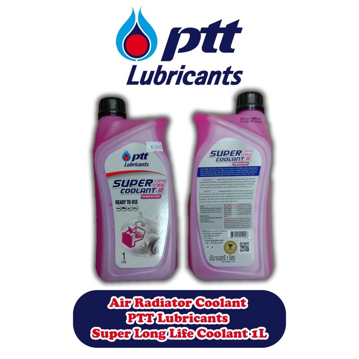 Air Radiator Coolant Ptt Lubricants Super Long Life Coolant L