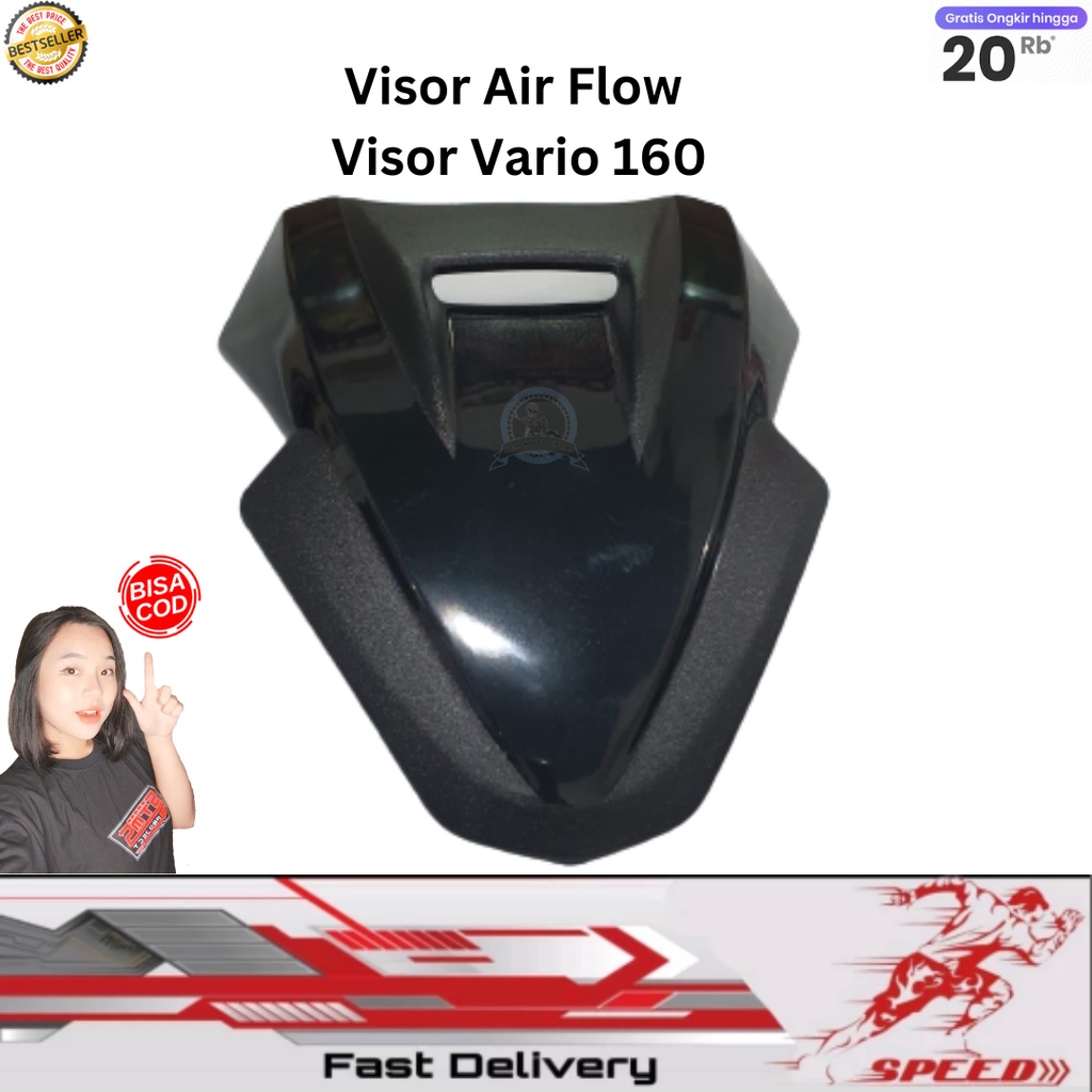 Visor Air Flow Vario Visor Windshield Vario Abs Cbs Brand Stms