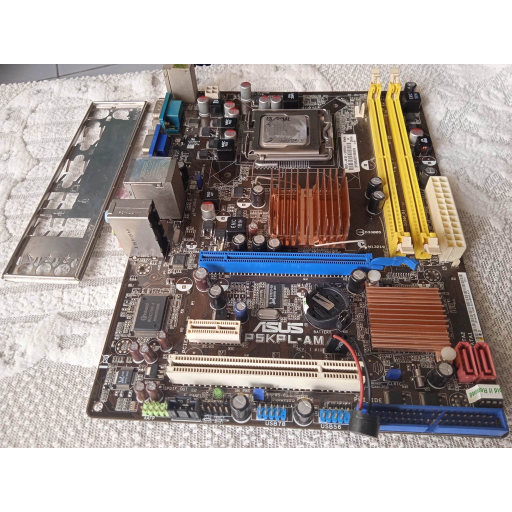 Motherboard Intel Lga Ddr Asus P Kpl Am Se Shopee Malaysia