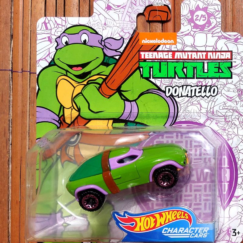 Hot Wheels Monster Trucks Tmnt Leonardo Donatello Krang Raphael Set Of