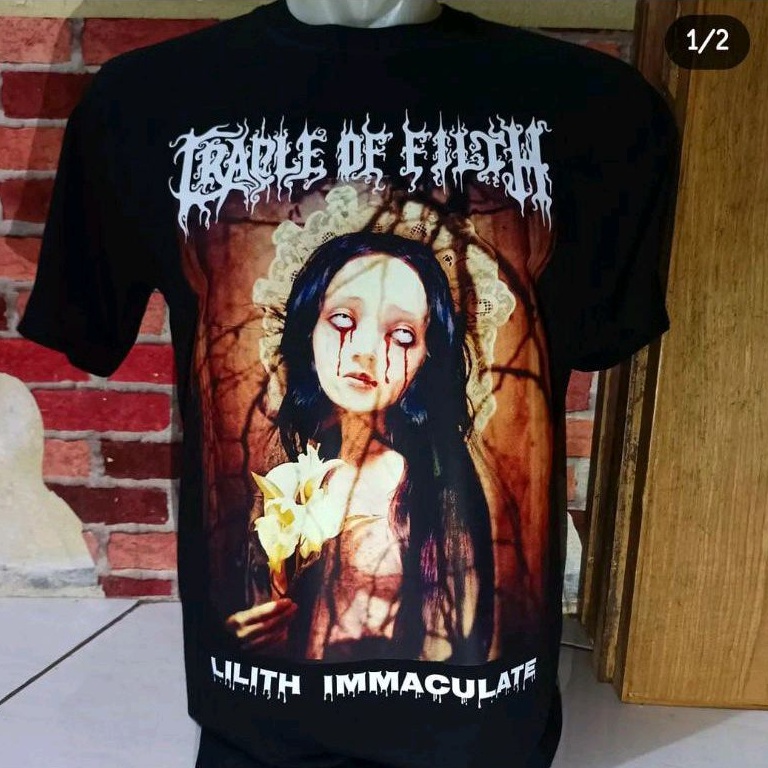 New CRADLE OF FILTH TSHIRT Shopee Malaysia