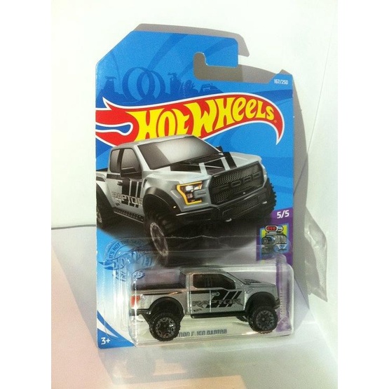 Hot Wheels Hw Torque Ford F Raptor Silver Mattel