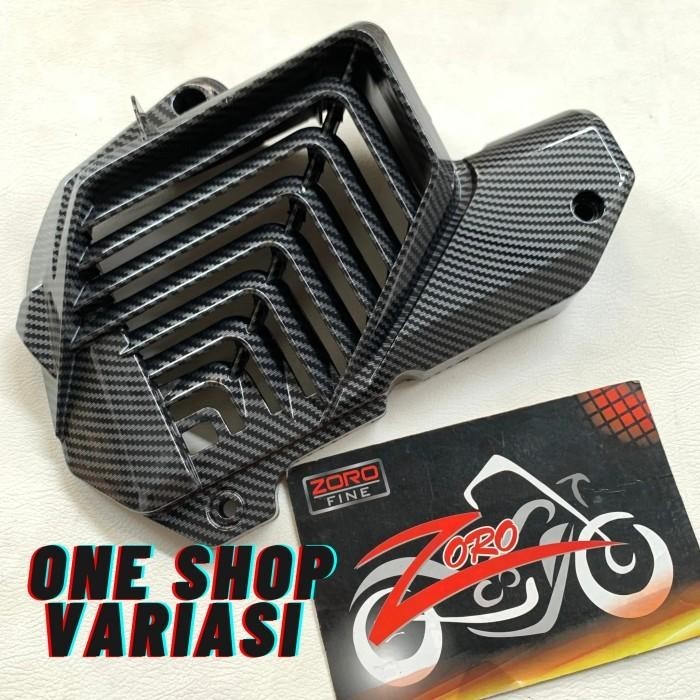 Radiator Cover Vario Pcx Adv Carbon Import Zoro Original