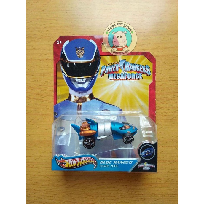 Hot Wheels Hotwheels Power Rangers Megaforce Blue Ranger Shark Zorro