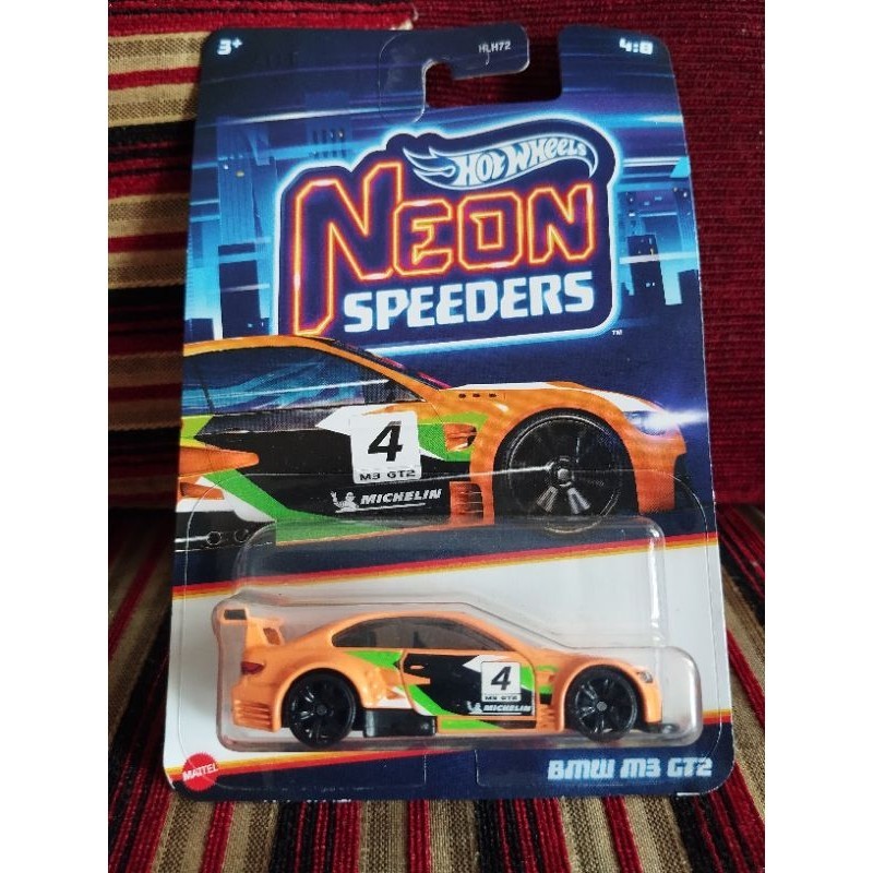 Hot Wheels BMW M3 GT2 Neon Speeders Shopee Malaysia