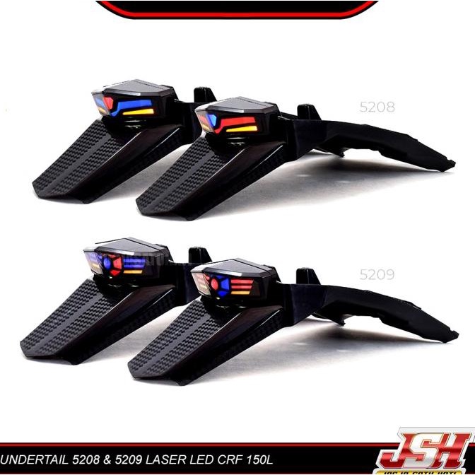 Slebor Undertail Stoplamp Crf L Laser Led Flasher Shopee