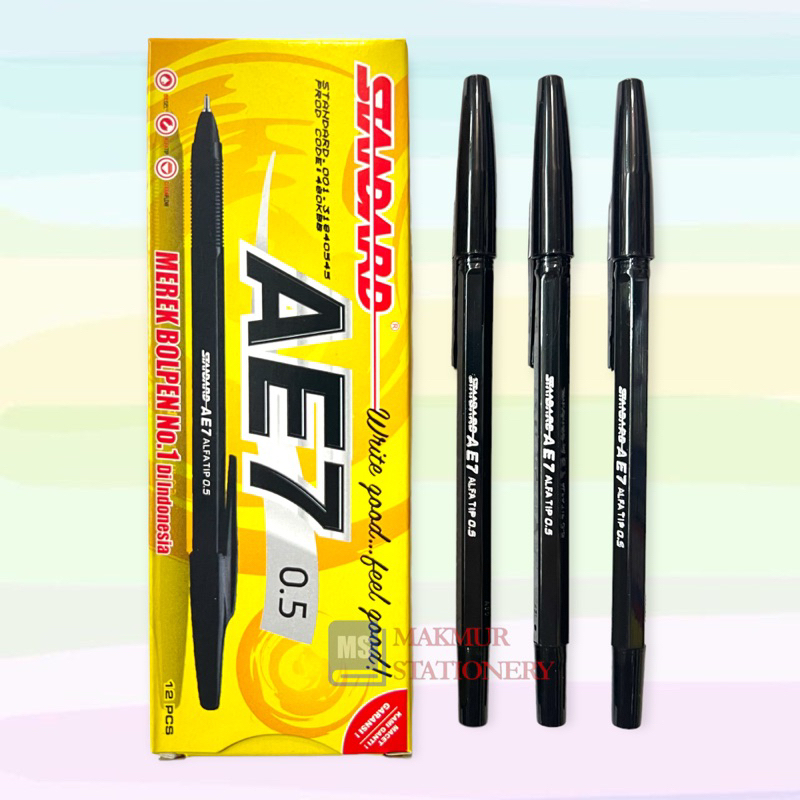 Pen Ballpoint Pen Standard Ae Pcs Shopee Malaysia