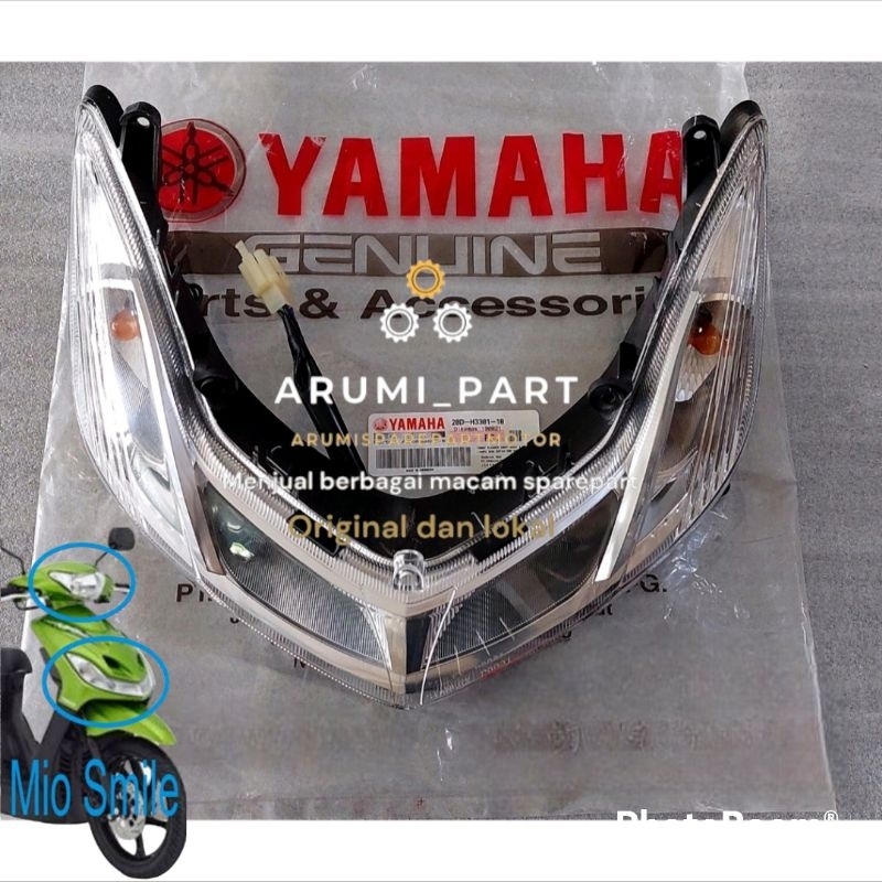 Yamaha Mio New Mio Smile Front Signal Light Reflector D Code Original