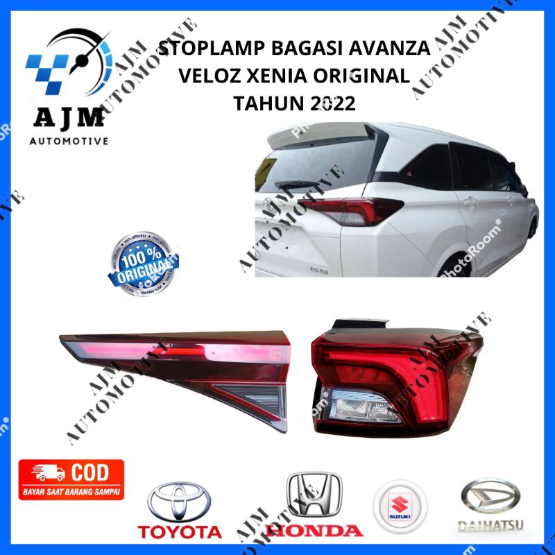 Avanza Veloz Xenia Original 2022 2023 Stop Lamp Trunk Stop Lamp Toyota