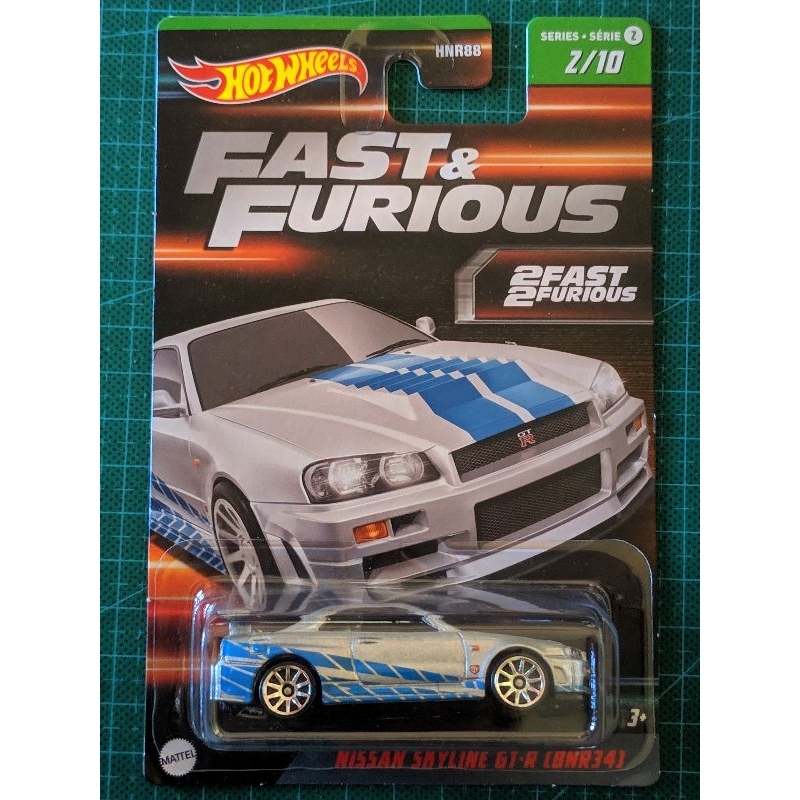 Hotwheels Series Fast Furious R34 Evo Mazda Rx 7 Eclipse Toyota Supra