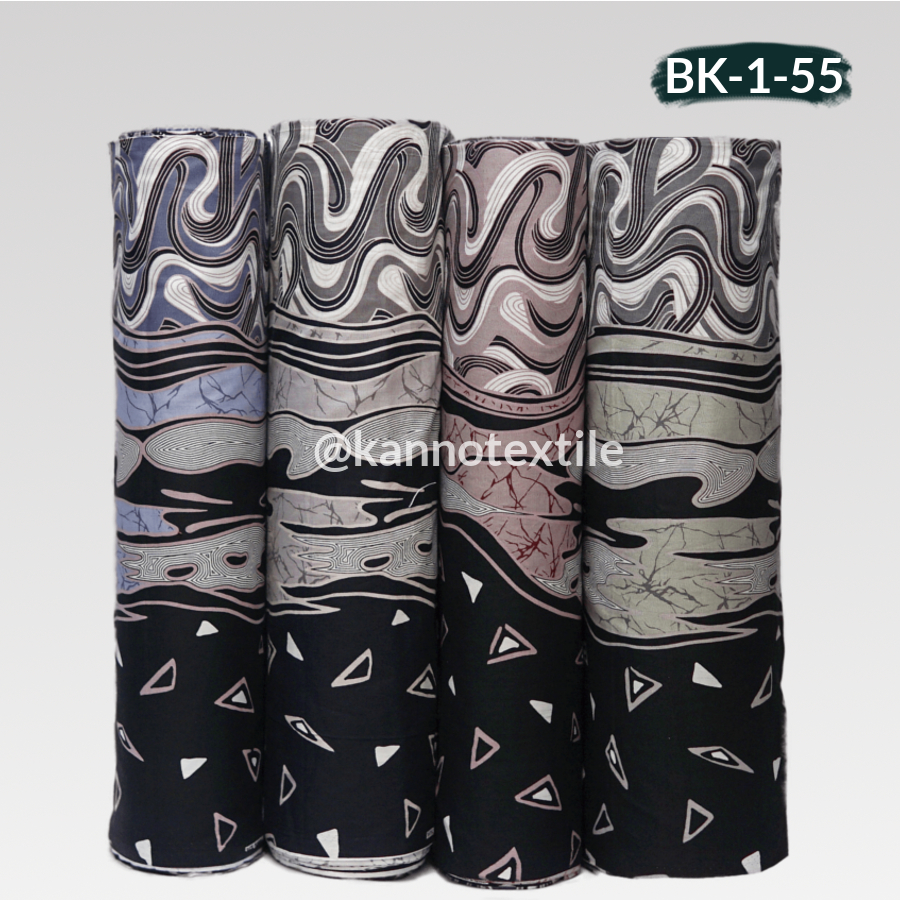 KATUN Fine Cotton Batik Fabric Sogan BK 1 55 Abstract Motif Shopee