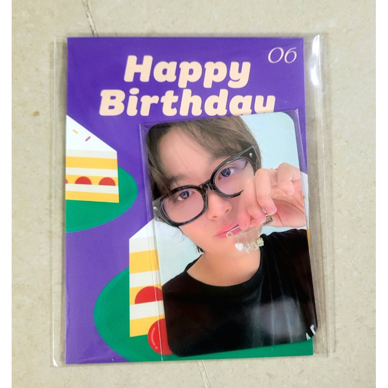 Sm Artist Nct Haechan Birthday Card Shopee Malaysia