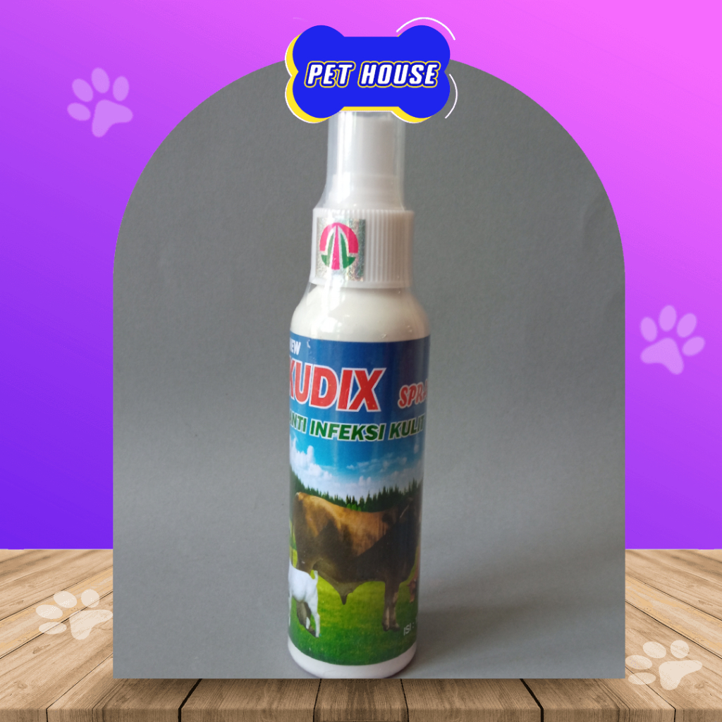 Kudix Spray Ml Anti Scabies Spray Itchy Koreng Gudig On Cows