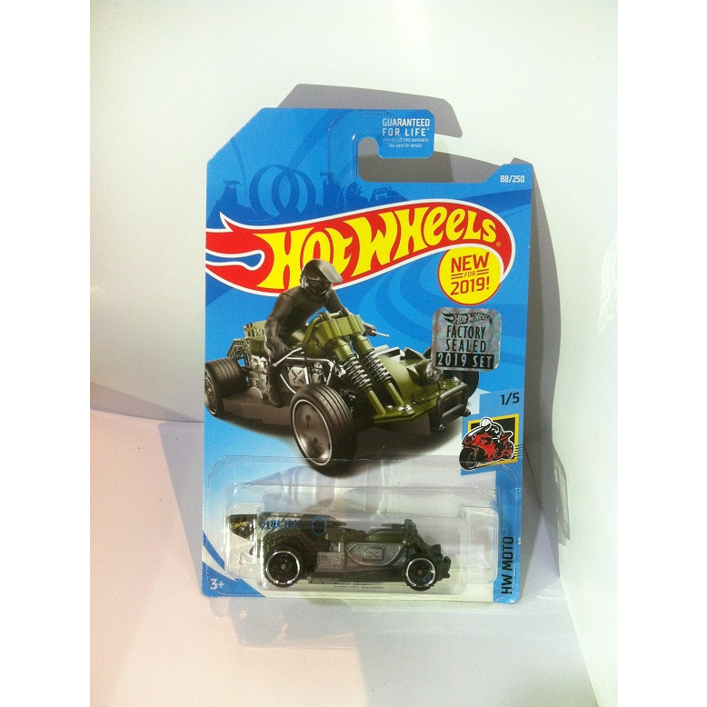 Hot Wheels 2019 HW Moto Mini Collection 1 Moto Wing Olive Green By