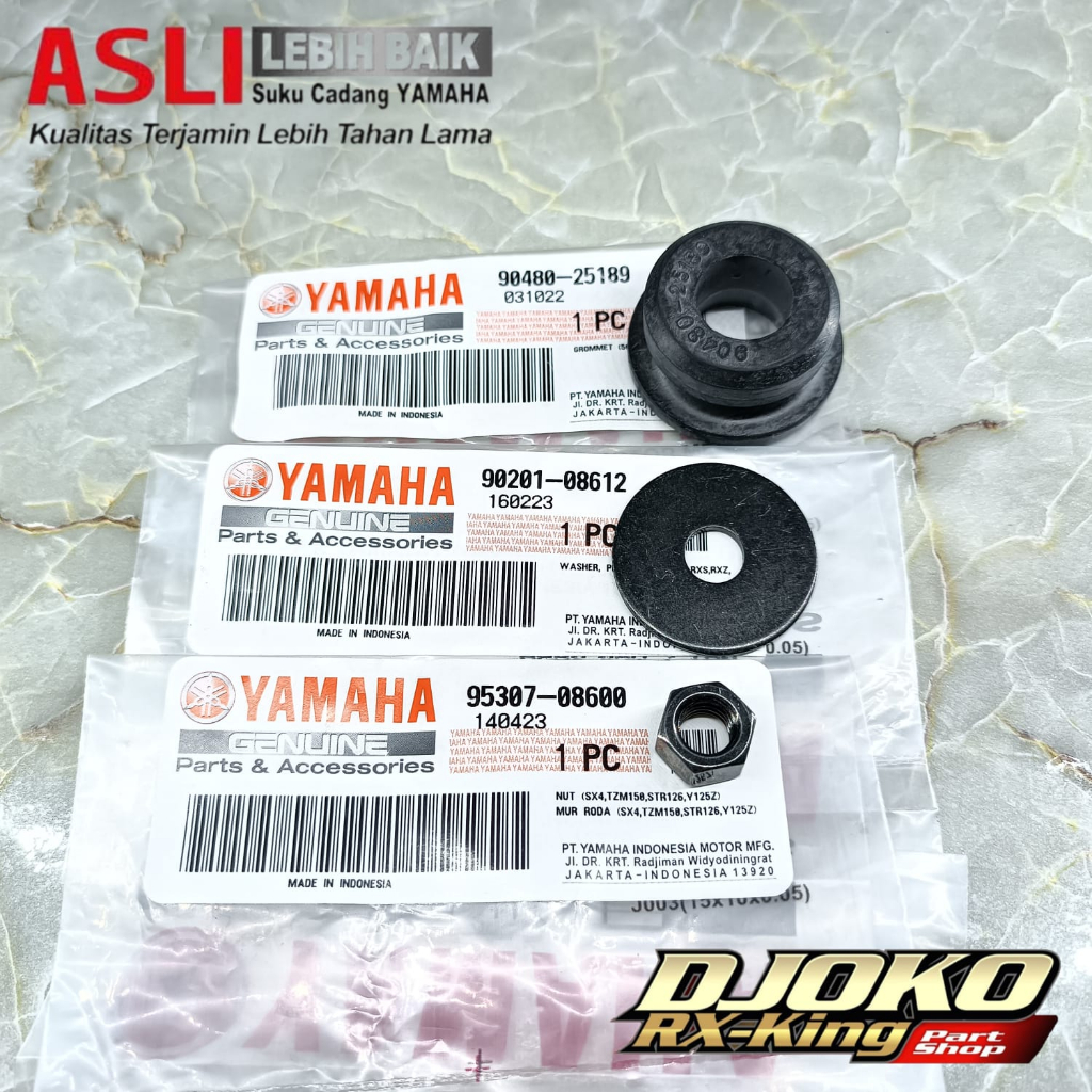 Rubber Ring Nut Rear Tank Block Rx Special Original Yamaha Genuine Part