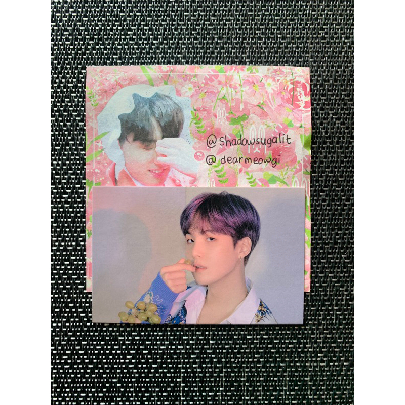 Booked Bts Suga Yoongi House Of Bts Pop Up Pc Photocard Shopee Malaysia